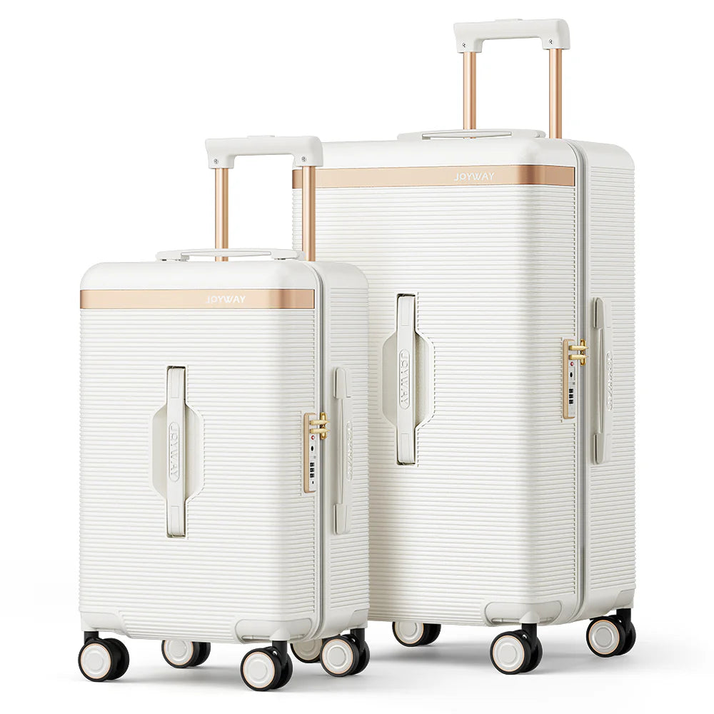 Hand luggage 22/26 inch boarding case, hard shell with TSA lock, stylish, sturdy, anti drop and pressure resistant ABS+PC material TRPF002